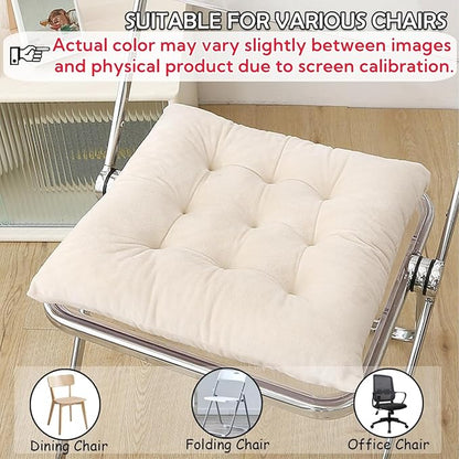 6 Pack Square Seat Cushion Chair Pads - Image 5