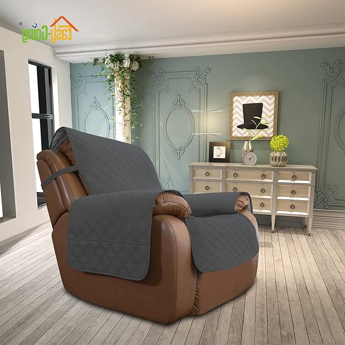 Easy-Going Sofa Slipcover Waterproof Oversized Recliner Chair Cover Non-Slip - Image 2