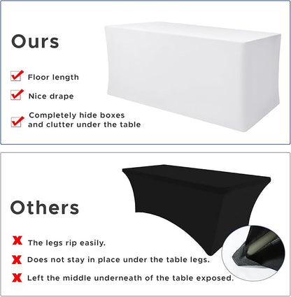 Nasitos White Fitted Table Covers - Image 6