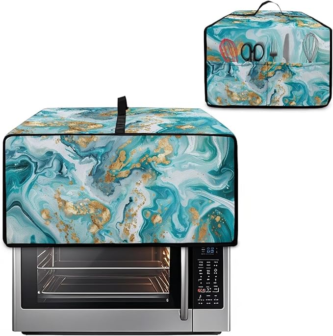Convection Toaster Oven Dust Cover Washable Fabric Electric Appliance Protector - Image 2