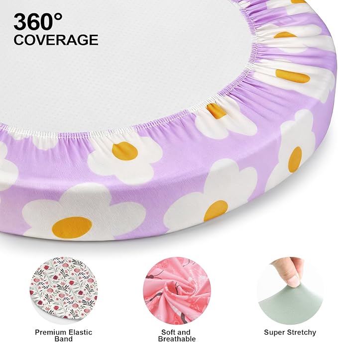 Baby Bassinet Sheets for Baby Boy Girls, Baby Delight, Angelbliss - Image 5