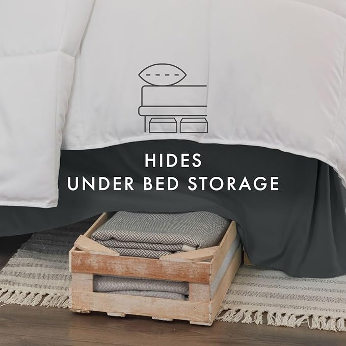 Linen Market Bed Skirt - Image 2