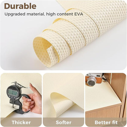 100% EVA Shelf Liner for Kitchen Cabinet, Dresser Pantry Bathroom Refrigerator - Image 6