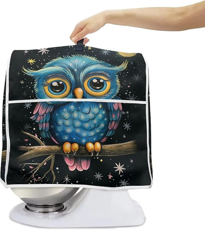 Cartoon Owl Stand Mixer Cover Kitchen Appliance Cover - Image 2