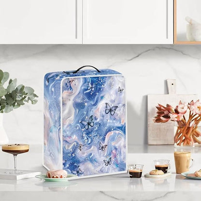 Marble Texture Butterfly Pattern Coffee Maker Covers - Image 3