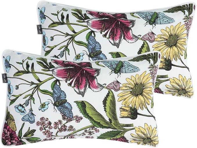 Water Resistant Outdoor Lumbar Pillows - Image 2
