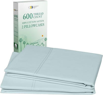 CALIFORNIA DESIGN DEN Luxuriously Soft Hotel Quality 600 Thread Count, 100% by CaliforniaDesignDen