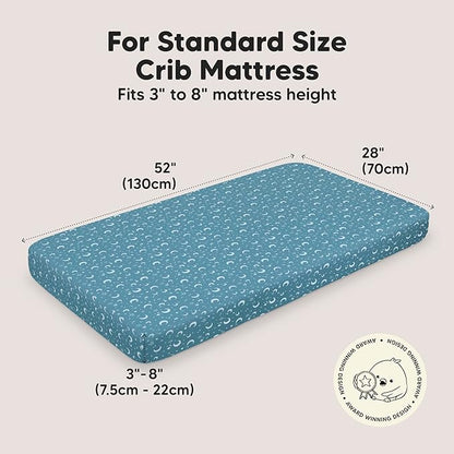 KeaBabies 2-Pack Baby Crib Sheets - Image 3