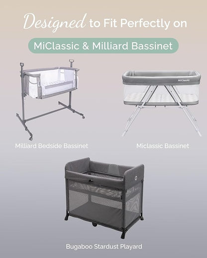 Bedside Sleeper Bassinet Sheets 35x20 - Image 2