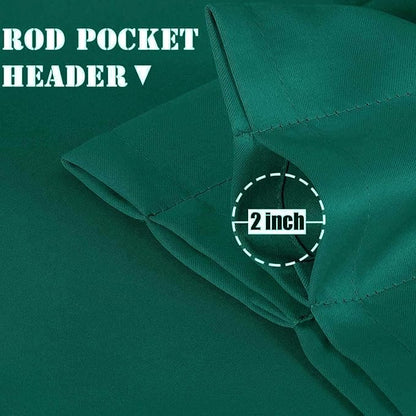 2 Pieces Decorative Rod Pocket Valances - Image 5