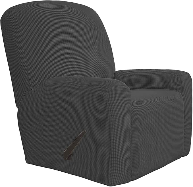 Easy-Going 4 Pieces Oversized Recliner Stretch Sofa Slipcover Sofa Cover by Easy-Going