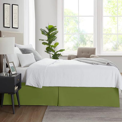 Nestl Calla Green Full XL Bed Skirt - Image 7