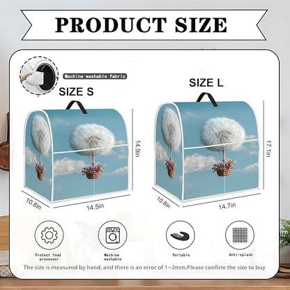 Mixer Dust Cover for 6-8 Qt Stand Mixer, Cloth Cover - Image 2