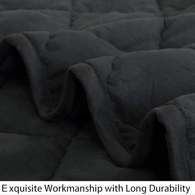NTBAY Down Alternative Oversized Toddler Comforter, Super Soft and Warm Solid - Image 3