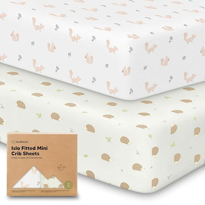 Pack and Play Sheets Fitted by KeaBabies