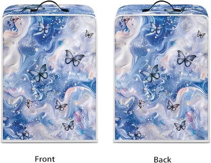 Marble Texture Butterfly Pattern Coffee Maker Covers - Image 2