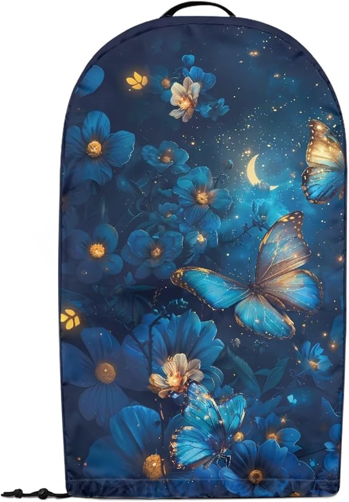 Blue Butterfly Blender Covers for Kitchen Food Processor Cover - Image 2