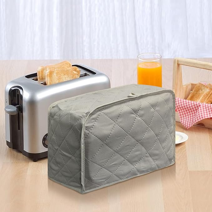 Toaster Cover 2 Slice, Bread Dust Cover & Fingerprint Protection-Polyester & - Image 7