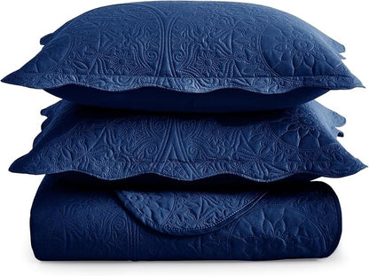 IR Imperial Rooms King Quilt Bedding Set Size + 2 Pillow Shams - Image 4