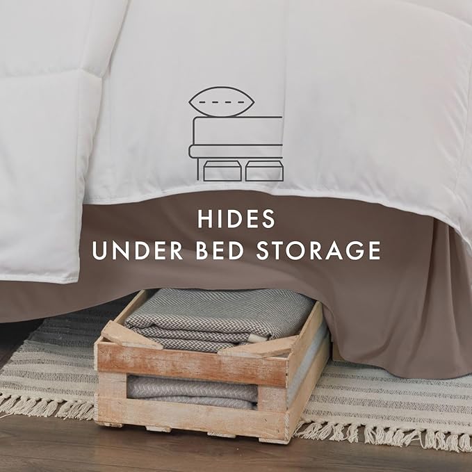 Linen Market Bed Skirt - Image 2