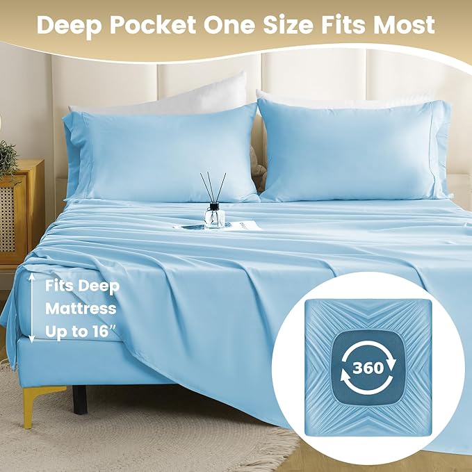 Silky Soft King Sheet Set - Image 4