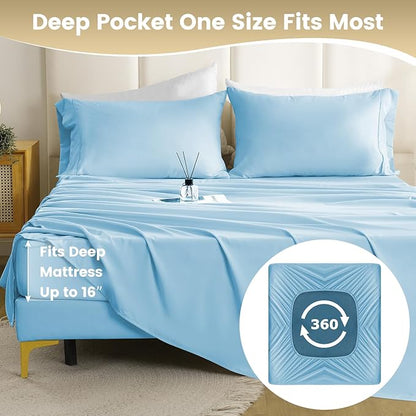 Breathable Cooling Full Sheet Set - Image 4