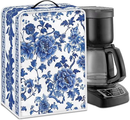 Coffee Maker Cover – Dust Protection Stain Resistant Washable Appliance Cover by PJHEQOXE