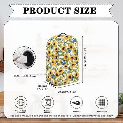 Blender Covers Kitchen Appliance Dust Cover Sunflower Butterfly Blender - Image 5
