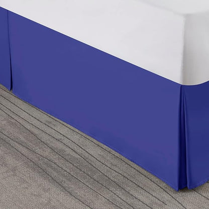 Nestl Royal Blue Twin Bed Skirt - Image 8