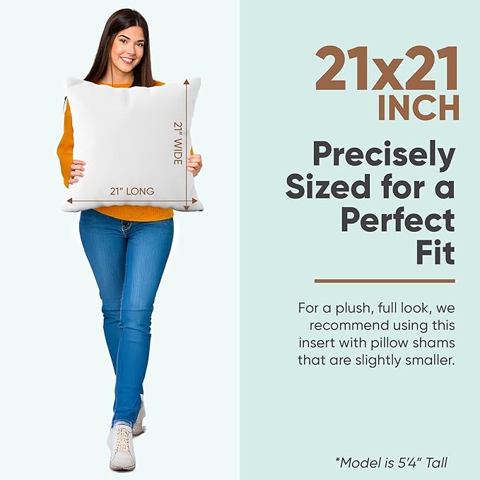 Pillowflex Synthetic Down Pillow Insert - Image 2