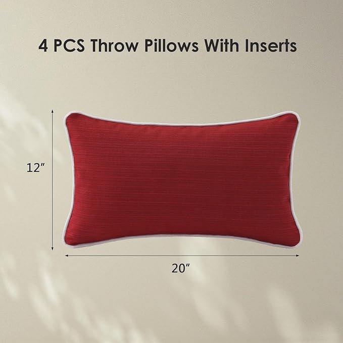 Decorative Outdoor Water Repellent Throw Pillows - Image 7