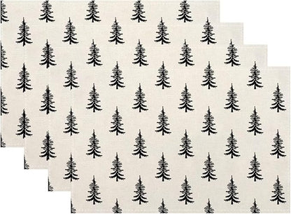 Christmas Set of 4 placemats by Sunshineyan