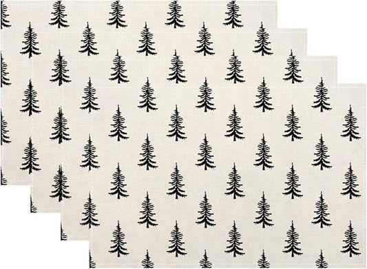 Christmas Set of 4 placemats by Sunshineyan