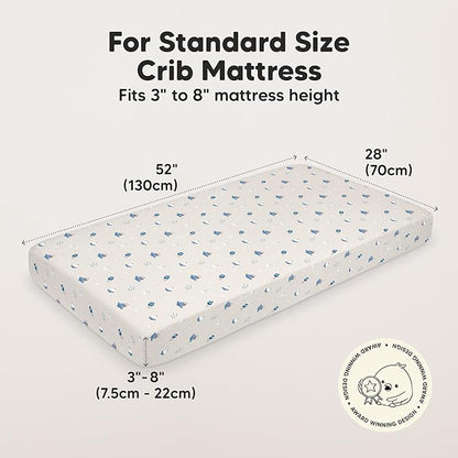 KeaBabies 2-Pack Baby Crib Sheets - Image 3