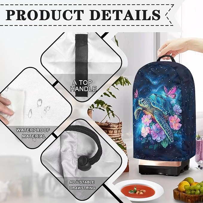 Blender Cover Kitchen Appliance Anti Fingerprint Dust Proof Stain Resistant - Image 5