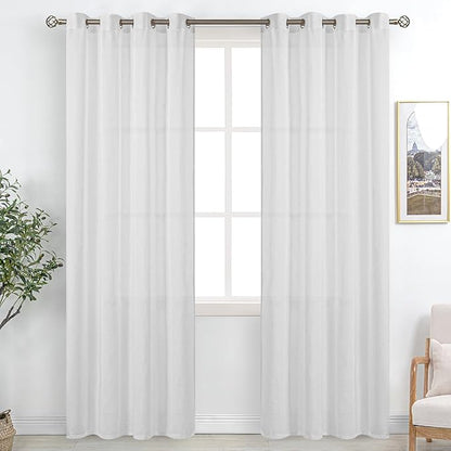 BGment Sheer Curtains 84 Inches Long by BGment