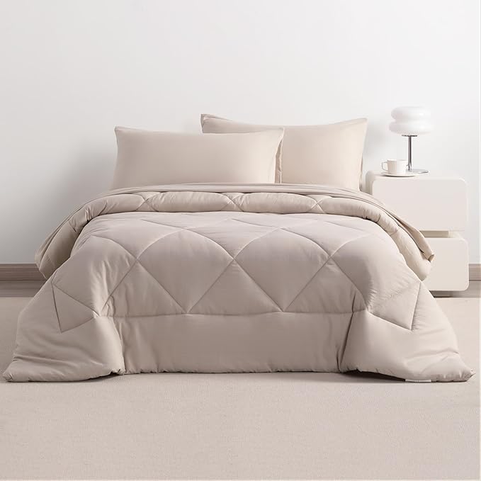 NTBAY Twin Comforter Set with Sheets, 5 Pieces Soft and Breathable Twin Bedding - Image 7