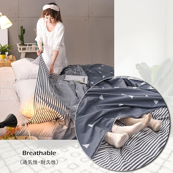TRIWONDER Sleeping Bag Liner Cotton Camping Travel Sheet Sleep Sack Adult - Image 6