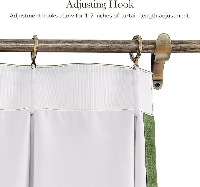 TWOPAGES 84 W x 96 L inch Pinch Pleated Curtain Room Darkening Linen Drapery - Image 4