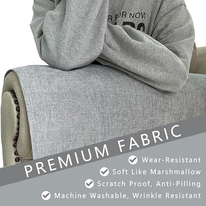 Couch Arm Covers, Anti-Slip Sofa Armrest Cover - Image 5
