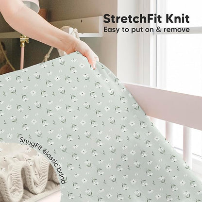 KeaBabies 2-Pack Baby Crib Sheets - Image 6