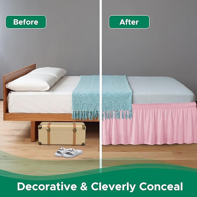 Biscaynebay Wrap Around Bed Skirts - Image 7