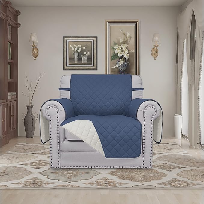 Easy-Going Chair Sofa Slipcover Reversible Sofa Cover Water Resistant Couch - Image 2