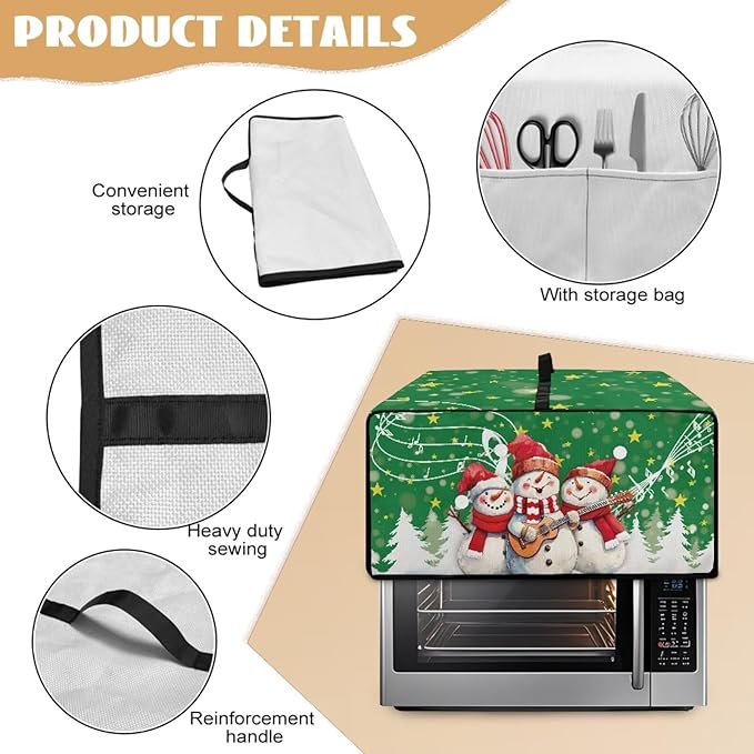 Air Fryer Toaster Oven Cover Fabric Convection Oven Cover - Image 5