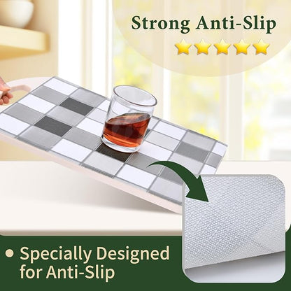 Drawer and Shelf Liner for Kitchen Cabinet: 17 in X 30 Ft Non Slip Waterproof - Image 2