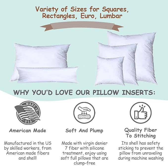 Pillowflex Synthetic Down Pillow Insert - Image 9