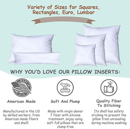Pillowflex Synthetic Down Pillow Insert - Image 9