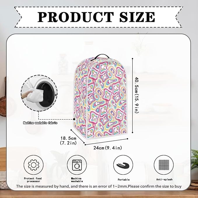 Blender Covers For Kitchen Food Processor Cover Blender Cover Dust Cover Print - Image 6