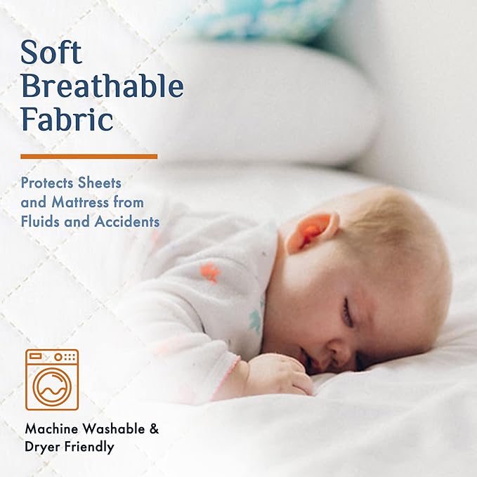 Washable Incontinence Bed Pad 36x72 – Soft, Absorbent & Waterproof Mattress - Image 3