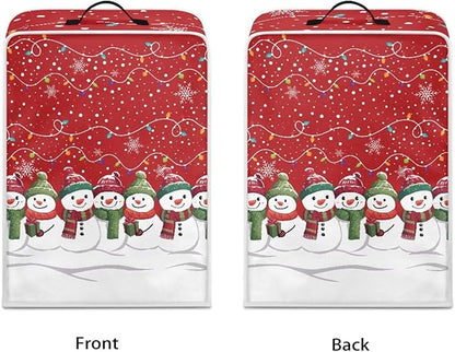Christmas Snowflake Coffee Maker Cover Dust Protection - Image 2
